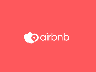 Design a Better Airbnb Logo ai airbnb cloud cool icon logo logotype map pin png psd red