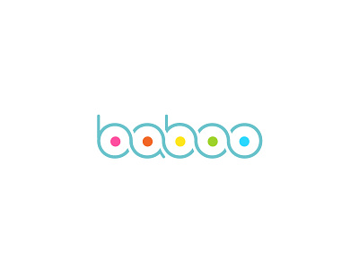 Baboo Logo colors cool logo logotype minimal sexy