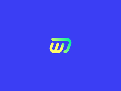 DW logo proposal clever design icon illustration lo logo logos mark monogram simple ui