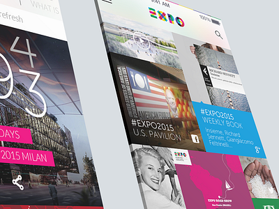 Expo 2015 app appstore event expo expo2015 food iphone6 iphone5 iphone5s itunes milano psd travel
