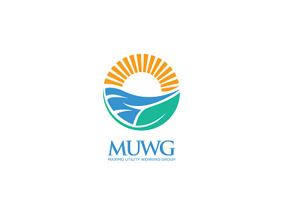 MUWG Logo app color colorful lcool letter logo design mark maximo monogram muwg symbol