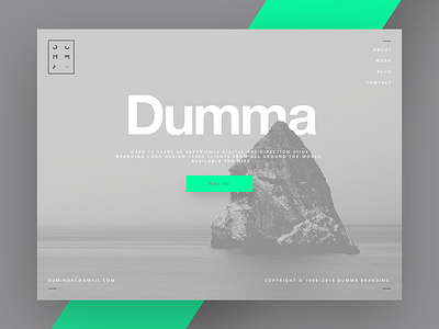 Daily UI :: 003 Day 003 Landing Page