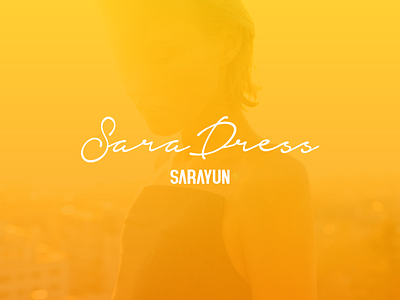 Sara Dress by SaraYun colorful dress fashion logo logodesign mark monogram photo sara sarayun symbol