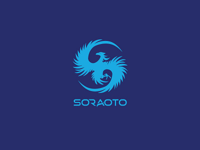 Soranto logo colorful cool firebird logo logodesign mark monogram photo red soranto logo symbol