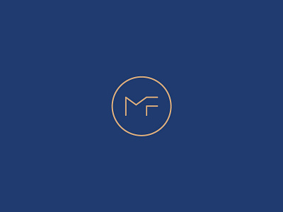 M F Monogram 2015 branding cool ios logo logofolio logotype mf minimal monogram