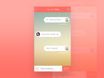 Day13 Direct Messaging - Daily UI 13