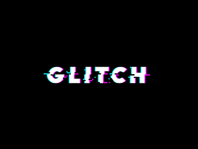 Glitch Wordmark/Verbicons