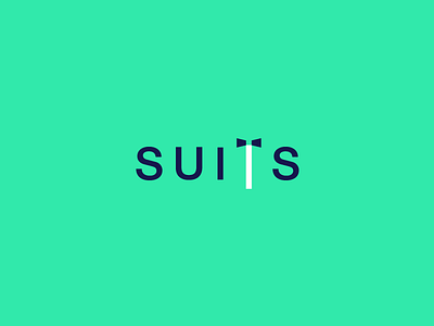 Suits Wordmark / Verbicons brand clever icon logos mark monogram simple suits verbicons word wordmark