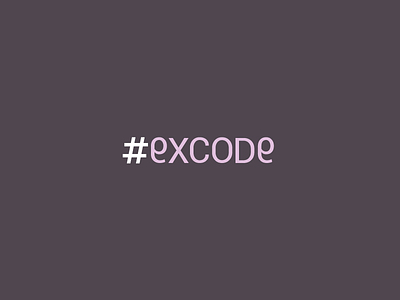 Hex Code Wordmark / Verbicons active clever hex hexcode icon logos mark monogram simple word wordmark