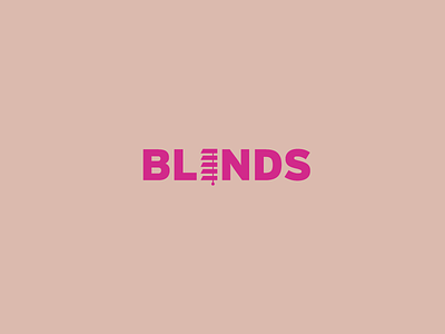 Blinds Wordmark / Verbicons b blind blinds clever icon logos monogram simple typo verbicons