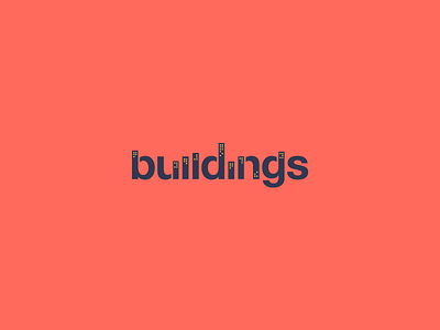 Buildings Clever Wordmark / Verbicons buildings clever flat icon logos monogram simple skyline typo verbicons