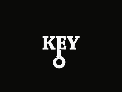 Key Logo Morning Wordmark / Verbicons 2017 clever door flat icon key logos mark monogram simple typo verbicons