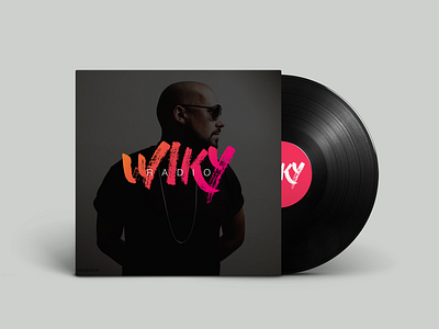 DJ Wiky Branding color cool design dj edm entertainer gradient hiphop music paris producer wiky