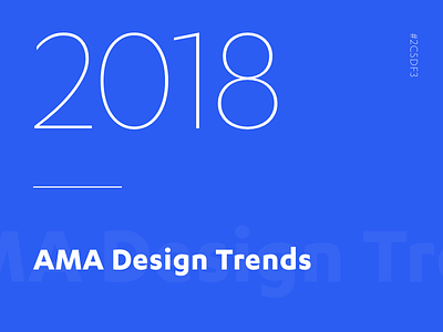 Design Trends 2018