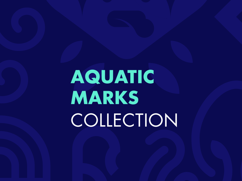 Aquatic logo collection by Dumma Branding on Dribbble