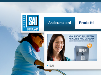 SAI Fondiaria design fondiaria layout png psd sai ui web