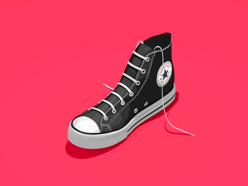 The good old Chuck Taylor All Star 3d chuck tailor converse foot iso isometry shoe shoes sneaker