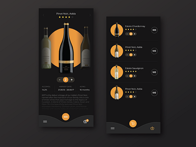 Wine app design app app design application design ui ui ux ui design uidesign uiux user experience userflow ux uxdesign