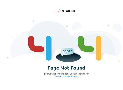 404 error page for a chatbot service 404 chatbot illustration logo ui