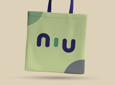 "NIU" Thrift Shop branding dribble graphic design logo minimal thrift shop vintage
