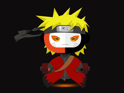 Fanart - Robot_Naruto Modo Sennin