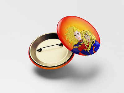 Button_Super heroínas art button design art designgraphic illustration illustrator design marvel mulher invisível mulhermarvel photoshop superhero template art vector