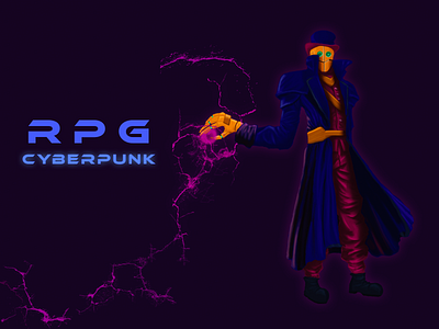 RPG - Cyberpunk art design design art graphic design illustration illustrator art photoshop