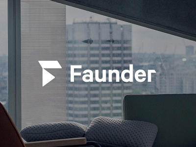 Faunder Logo No.04 branding button f faunder home logo play smart home