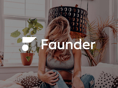 Faunder Logo No.06 energy f faunder germany home logo logo design sans smart home