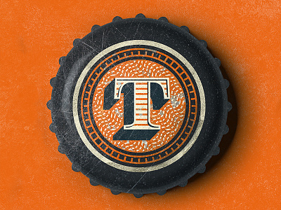 Bottle Label Vintage Typography by Alex Lesik on Dribbble