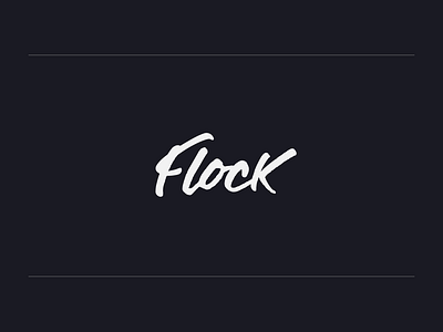 Flock logos by Julian Hrankov | Art Machine on Dribbble