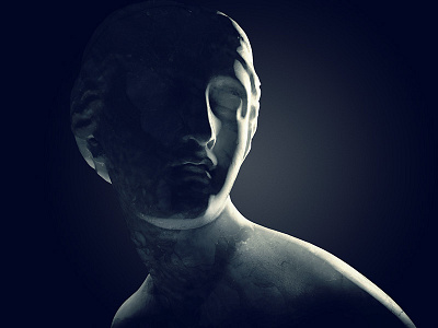 Icons #2 3d c4d cinema4d corona dark imagery marble premium statue