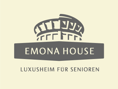 Emona Logo architecture emona house logo luxury sans