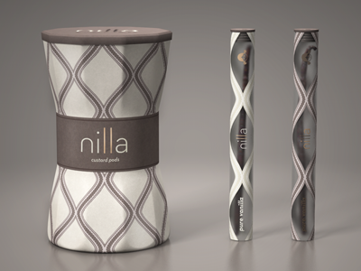 nilla 3d art machine beige brown coffee custard julian hrankov nilla package packaging pod pods render vanilla