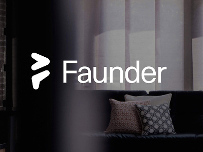 Faunder No.01 arrow energy faunder home logo logodesign smart smart home time