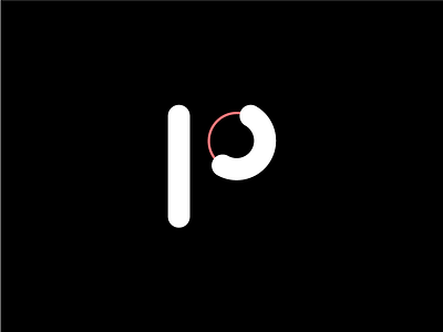 Second Proposal: Monogram from P&C initials abstract abstraction architecture bauhaus geometry industrial monogram rounded simple