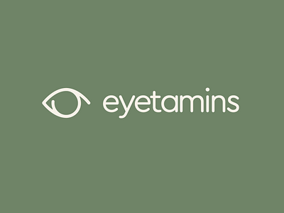👀 eye logo logotype medical typography wellness wip