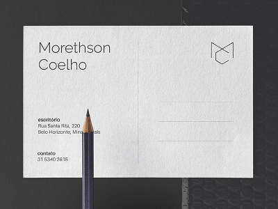 Business Card - Morethson Coelho