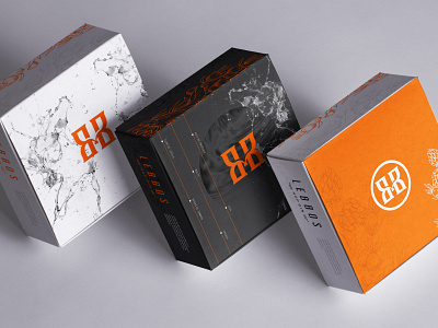 Lebbos Gin - Box Design graphic design packaging