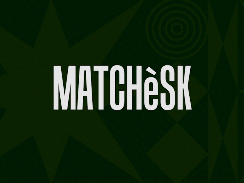 Matchèsk - Logo and Brand Development brand branding graphic design motion graphics