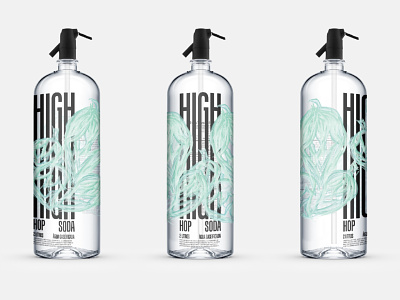 Brand Development for High Hop Soda branding design graphic design illustration logo packaging