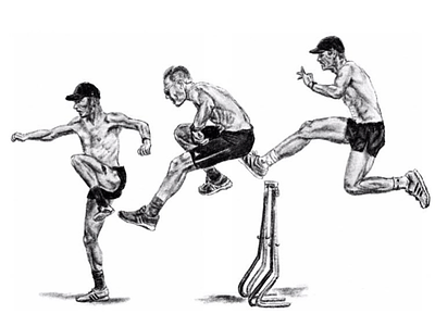 Synergy anatomy athletics digital illustration ipad pro procreate running