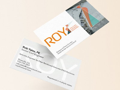 Logo Design for Structural Engineer branding business card design logo