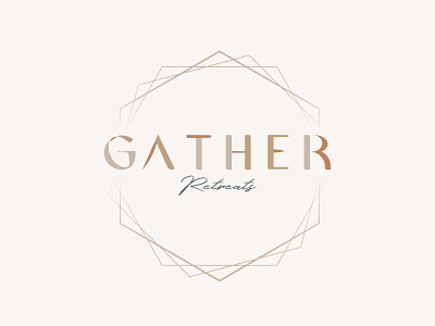 Gather Retreats Branding