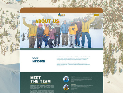 Web Design for Guiding Company design ui web webdesign