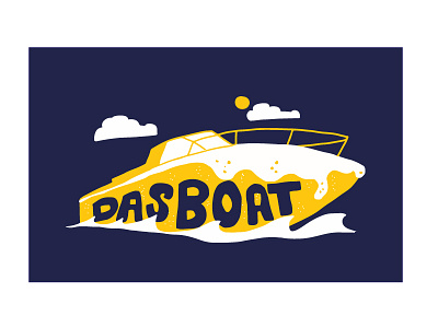 Das Boat design illustration