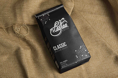 Laafta - Coffee Packaging branding branding agency branding and identity branding concept coffee bag coffee packaging hello dribbble logodesign packaging design packaging mockup vector