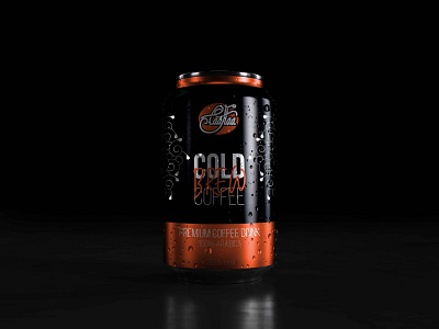 Laaftaa - Cold Coffee Can branding branding agency branding and identity can mockup coffee logo coffee shop creative agency hello dribbble logo logodesign packaging packaging design packaging mockup typography