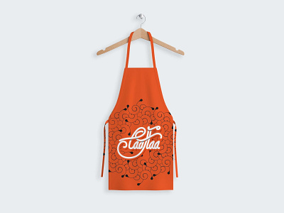 Laaftaa - Apron branding agency branding and identity branding design clean food and beverage food and drink hello dribbble logo logodesign stationery design typography vector
