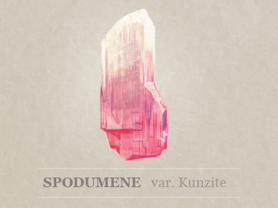 Spodumene dribbble